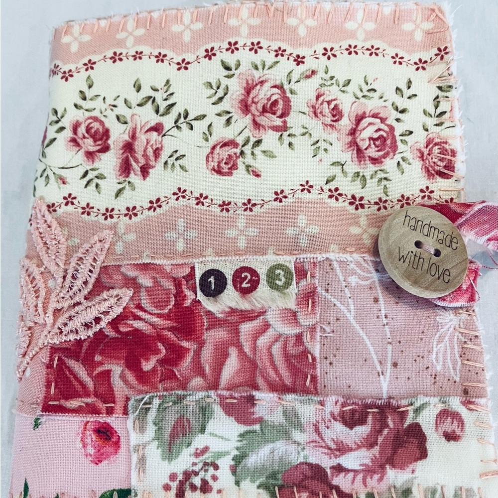 Slow Stitched Needle Book, Jewelry Holder, Memory Keeper